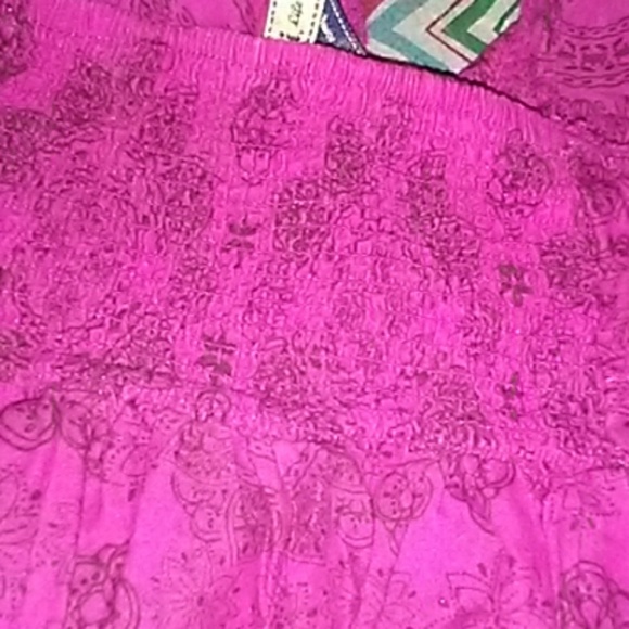 L.E.I pink tank top summer Dress - Picture 8 of 8